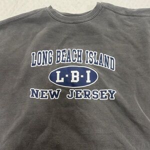 Oversized Long Beach Island Sweatshirt